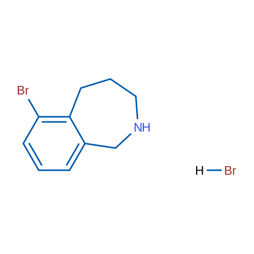 6-Bromo-2,3,4,5-tetrahydro-1H-benzo[c]azepine hydrobromide 1g