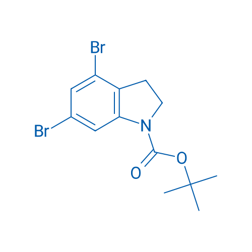 tert-Butyl 4,6-dibromoindoline-1-carboxylate 1g