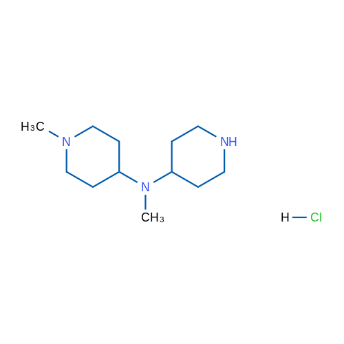 N,1-Dimethyl-N-(piperidin-4-yl)piperidin-4-amine hydrochloride 1g