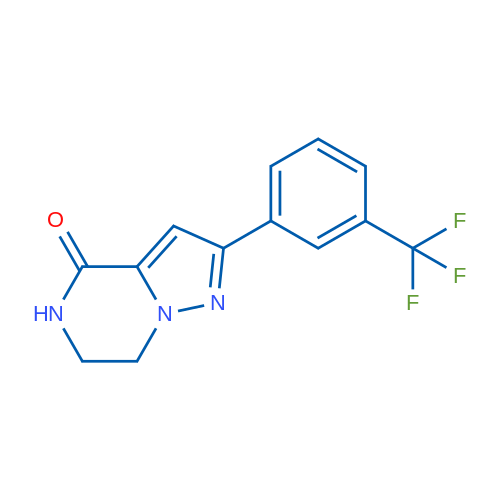 2-(3-(Trifluoromethyl)phenyl)-6,7-dihydropyrazolo[1,5-a]pyrazin-4(5H)-one 1g