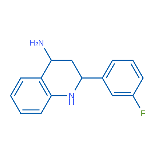 2-(3-Fluorophenyl)-1,2,3,4-tetrahydroquinolin-4-amine 1g