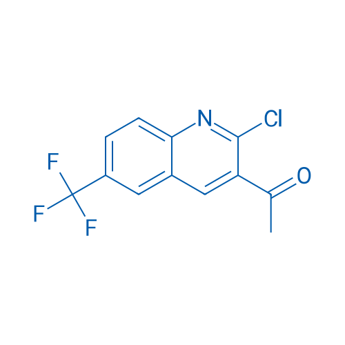 1-(2-Chloro-6-(trifluoromethyl)quinolin-3-yl)ethanone 1g