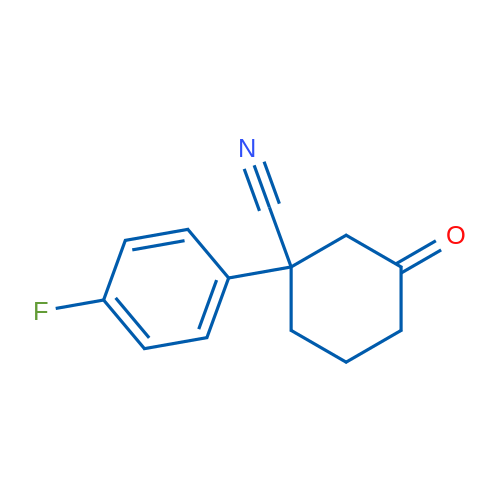 1-(4-Fluorophenyl)-3-oxocyclohexanecarbonitrile 1g