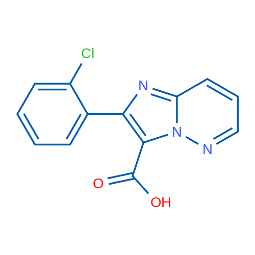2-(2-Chlorophenyl)imidazo[1,2-b]pyridazine-3-carboxylic acid 1g