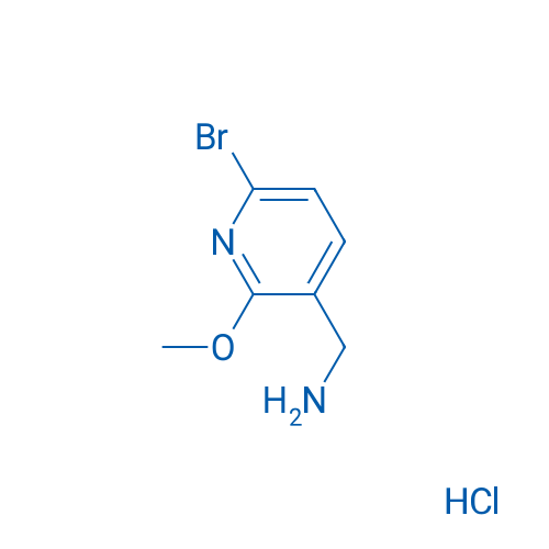 (6-Bromo-2-methoxypyridin-3-yl)methanamine hydrochloride 250mg