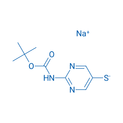 Sodium 2-((tert-butoxycarbonyl)amino)pyrimidine-5-thiolate 1g