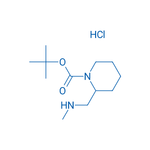 tert-Butyl 2-((methylamino)methyl)piperidine-1-carboxylate hydrochloride 1g