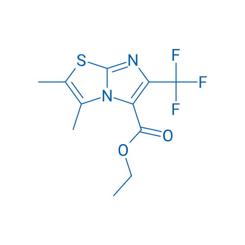 Ethyl 2,3-dimethyl-6-(trifluoromethyl)imidazo[2,1-b]thiazole-5-carboxylate 1g