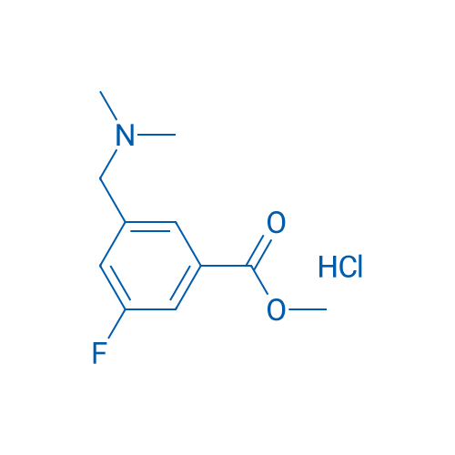 Methyl 3-((dimethylamino)methyl)-5-fluorobenzoate hydrochloride 1g