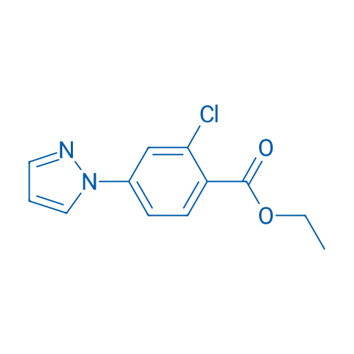 Ethyl 2-chloro-4-(1H-pyrazol-1-yl)benzoate 5g