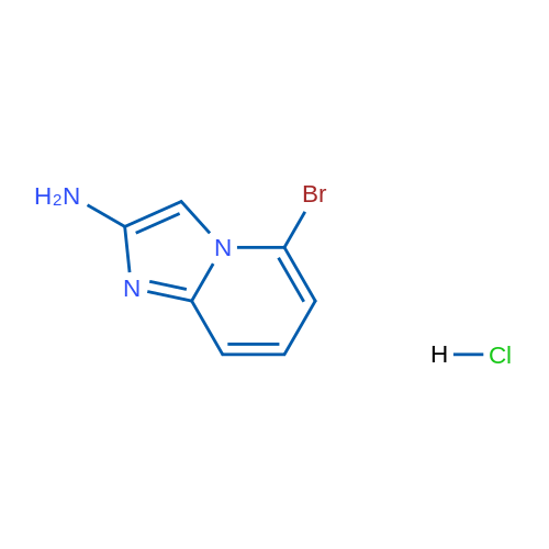 5-Bromoimidazo[1,2-a]pyridin-2-amine hydrochloride 250mg