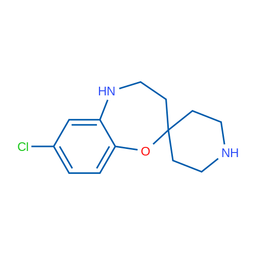 7-Chloro-4,5-dihydro-3H-spiro[benzo[b][1,4]oxazepine-2,4'-piperidine] 1g