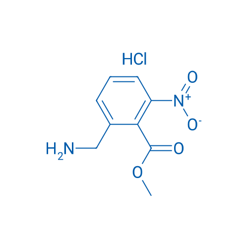 Methyl 2-(aminomethyl)-6-nitrobenzoate hydrochloride 1g