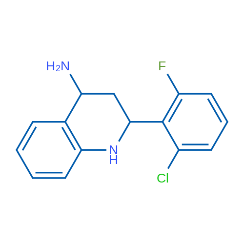 2-(2-Chloro-6-fluorophenyl)-1,2,3,4-tetrahydroquinolin-4-amine 1g