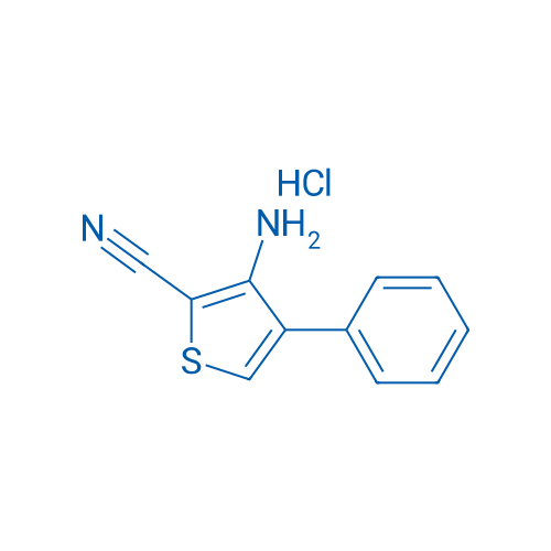 3-Amino-4-phenylthiophene-2-carbonitrile hydrochloride 1g