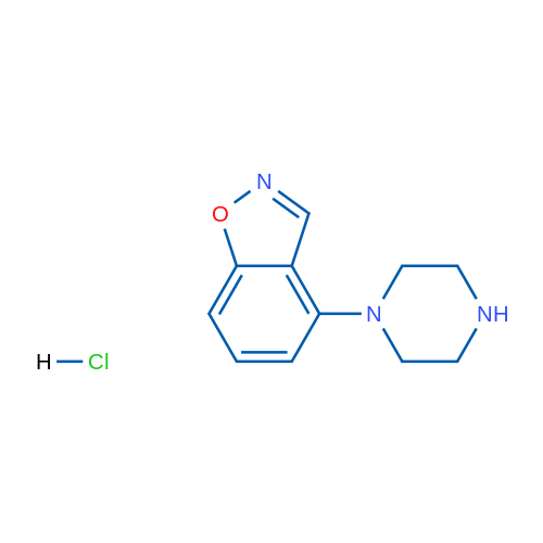 4-(Piperazin-1-yl)benzo[d]isoxazole hydrochloride 1g