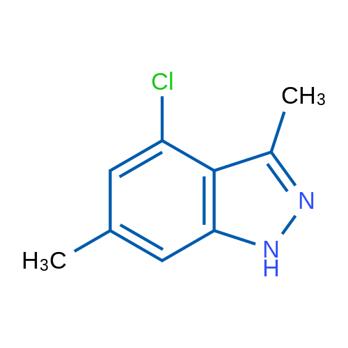 4-Chloro-3,6-dimethyl-1H-indazole 1g