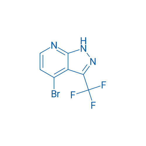 4-Bromo-3-(trifluoromethyl)-1H-pyrazolo[3,4-b]pyridine 1g