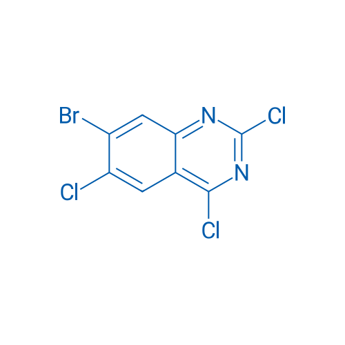 7-Bromo-2,4,6-trichloroquinazoline 5g