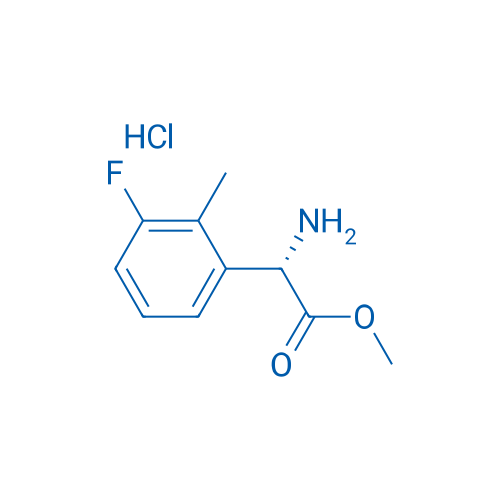 (S)-Methyl 2-amino-2-(3-fluoro-2-methylphenyl)acetate hydrochloride 1g