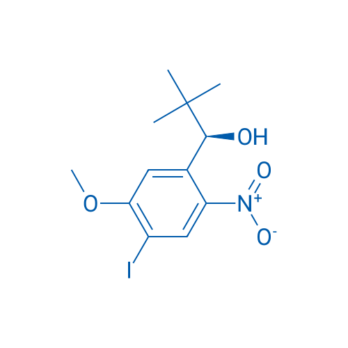 (R)-1-(4-Iodo-5-methoxy-2-nitrophenyl)-2,2-dimethylpropan-1-ol 100mg