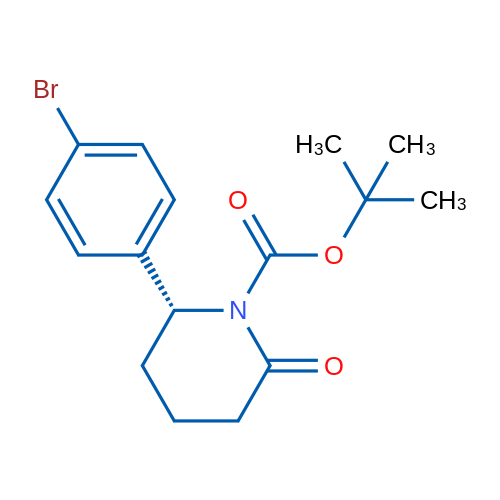 (R)-tert-Butyl 2-(4-bromophenyl)-6-oxopiperidine-1-carboxylate 1g