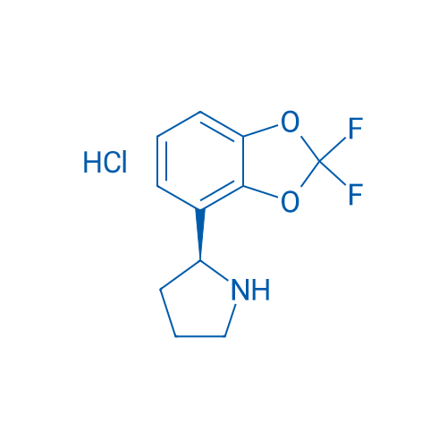 (S)-2-(2,2-Difluorobenzo[d][1,3]dioxol-4-yl)pyrrolidine hydrochloride 100mg