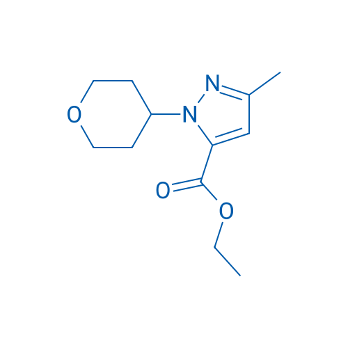 Ethyl 3-methyl-1-(tetrahydro-2H-pyran-4-yl)-1H-pyrazole-5-carboxylate 1g