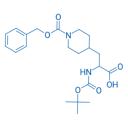 Boc-DL-Ala(β-1-Cbz-Piperidine-4-yl)-OH 250mg
