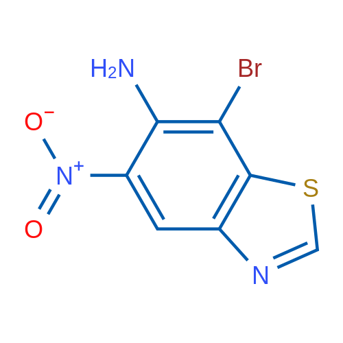 7-Bromo-5-nitrobenzo[d]thiazol-6-amine 1g