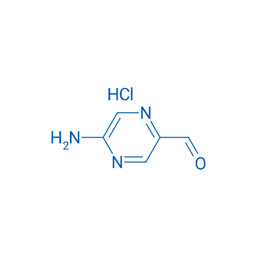 5-Aminopyrazine-2-carbaldehyde hydrochloride 100mg