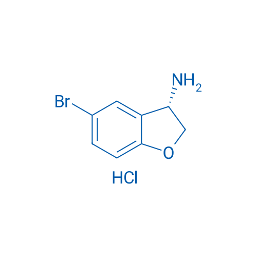 (S)-5-Bromo-2,3-dihydro-benzofuran-3-ylamine hydrochloride 250mg