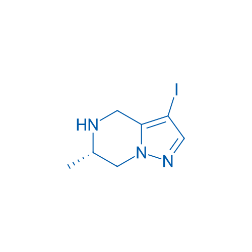 (S)-3-Iodo-6-methyl-4,5,6,7-tetrahydropyrazolo[1,5-a]pyrazine 250mg