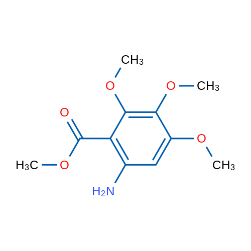 Methyl 6-amino-2,3,4-trimethoxybenzoate 1g