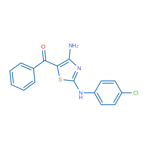 5-Benzoyl-N2-(4-chlorophenyl)-1,3-thiazole-2,4-diamine 1g