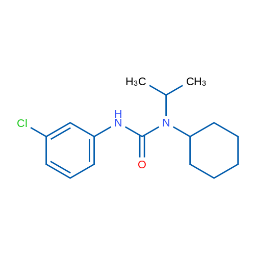 3-(3-Chlorophenyl)-1-cyclohexyl-1-(propan-2-yl)urea 1g
