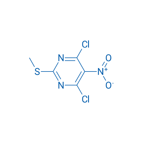 4,6-Dichloro-2-(methylthio)-5-nitropyrimidine 1g