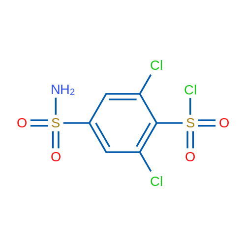 2,6-Dichloro-4-sulfamoylbenzene-1-sulfonyl chloride 5g