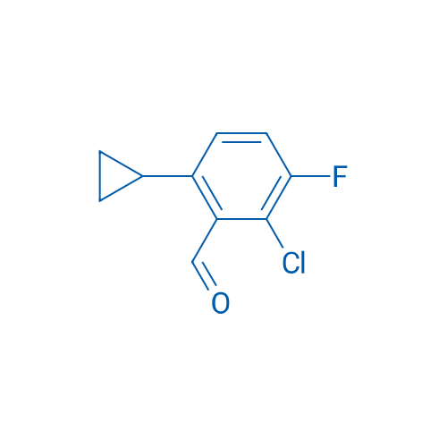 2-Chloro-6-cyclopropyl-3-fluorobenzaldehyde 5g