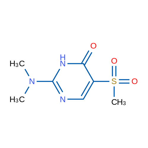 2-(Dimethylamino)-5-(methylsulfonyl)pyrimidin-4(3H)-one 1g