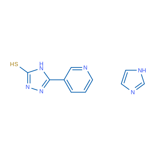 5-PYridin-3-yl-4h-1,2,4-triazole-3-thiol-1h-imidazole (1:1) 1g