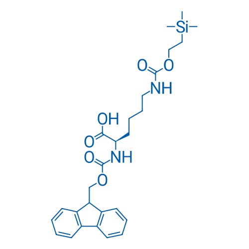 Fmoc-D-Lys(Teoc)-OH 250mg