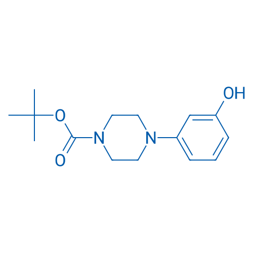 tert-Butyl 4-(3-hydroxyphenyl)piperazine-1-carboxylate 250mg