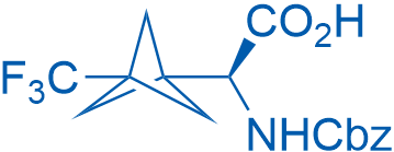 (2S)-2-{[(benzyloxy)carbonyl]amino}-2-[3-(trifluoromethyl)bicyclo[1.1.1]pentan-1-yl]acetic acid 250mg