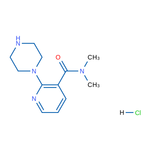N,N-Dimethyl-2-(piperazin-1-yl)nicotinamide hydrochloride 1g