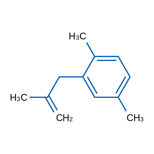 3-(2,5-Dimethylphenyl)-2-methyl-1-propene 1g