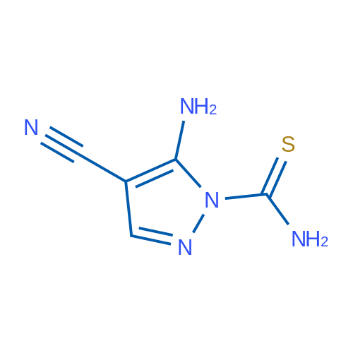 5-Amino-4-cyano-1H-pyrazole-1-carbothioamide 1g
