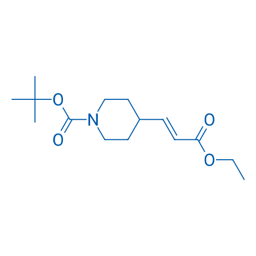 tert-Butyl (E)-4-(3-ethoxy-3-oxoprop-1-en-1-yl)piperidine-1-carboxylate 100mg