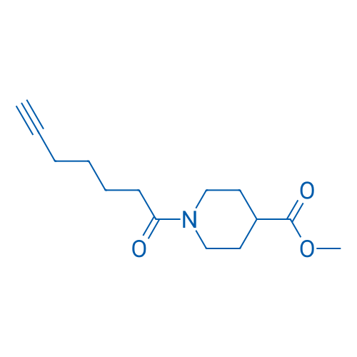 Methyl 1-(hept-6-ynoyl)piperidine-4-carboxylate 1g