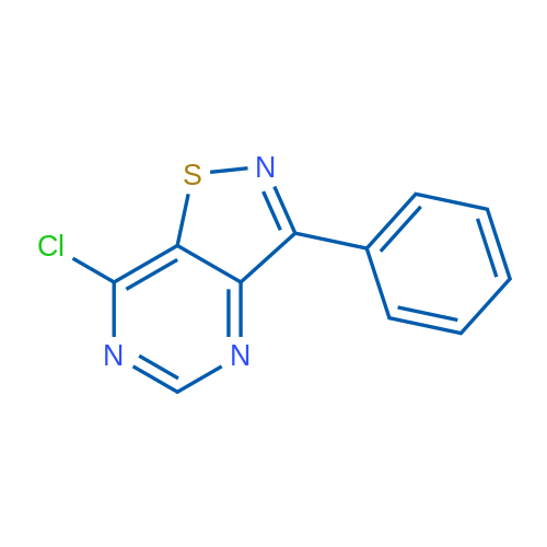 7-Chloro-3-phenyl-[1,2]thiazolo[4,5-d]pyrimidine 50mg